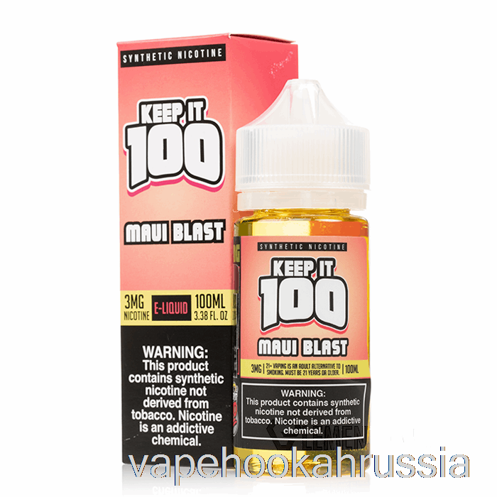 вейп-сок Maui Blast - Keep It 100, жидкость для электронных сигарет - 100 мл 0 мг